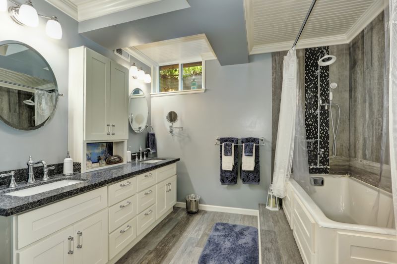 Luxurious Bathroom with Double Vanities